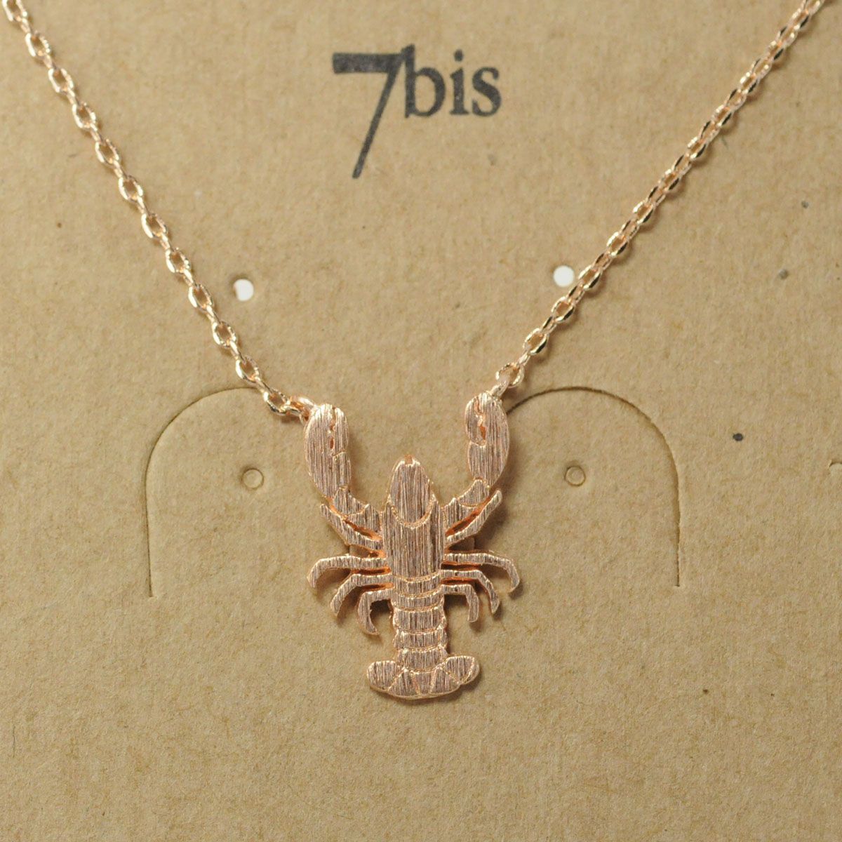 Collier Homard Mignature