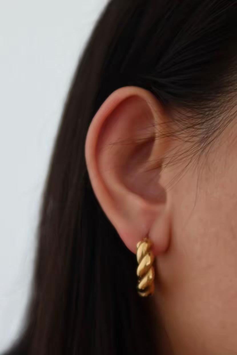 Créoles torsadées Lolita