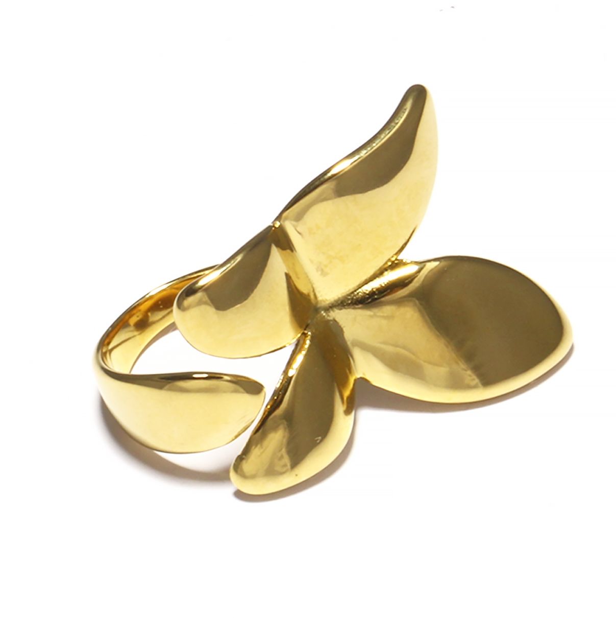 Bague Fleur Papillon
