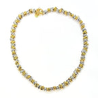 Collier acier bicolore Monroe