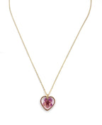 Collier Cœur Eternel Fleur Séchée — vue 5