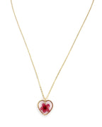 Collier Cœur Eternel Fleur Séchée — vue 6