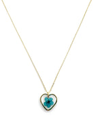 Collier Cœur Eternel Fleur Séchée — vue 8