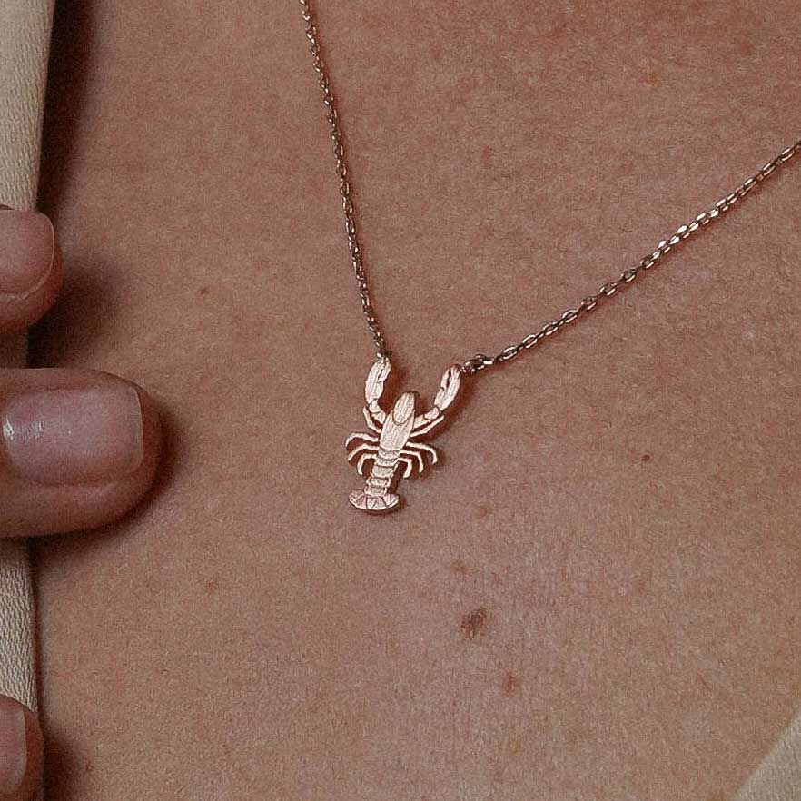 Collier Homard Mignature