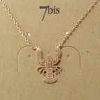 Collier Homard Mignature
