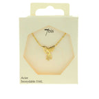Collier Colibri Doré Épuré — vue 2