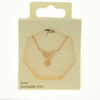 Collier Colibri Doré Épuré