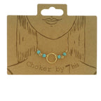 Collier Choker Perles Semi-précieuse
