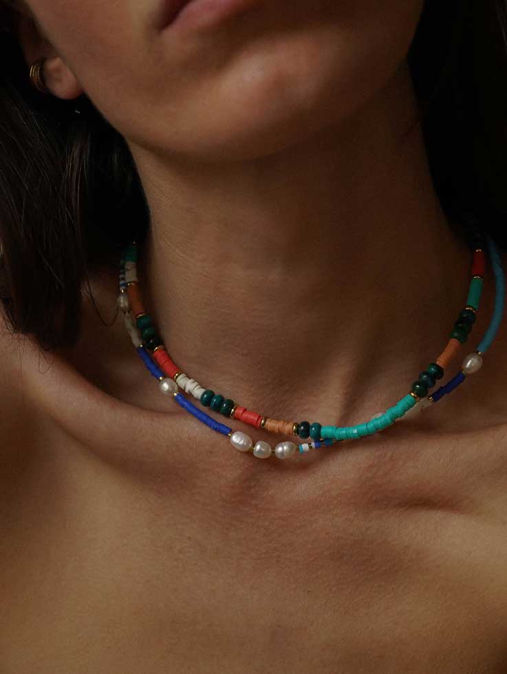 Collier Coloré Amisa — vue 2