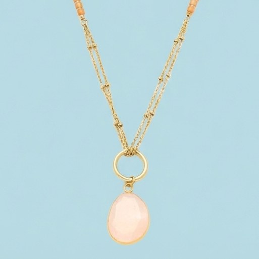 Collier Soleil Bleu — vue 4