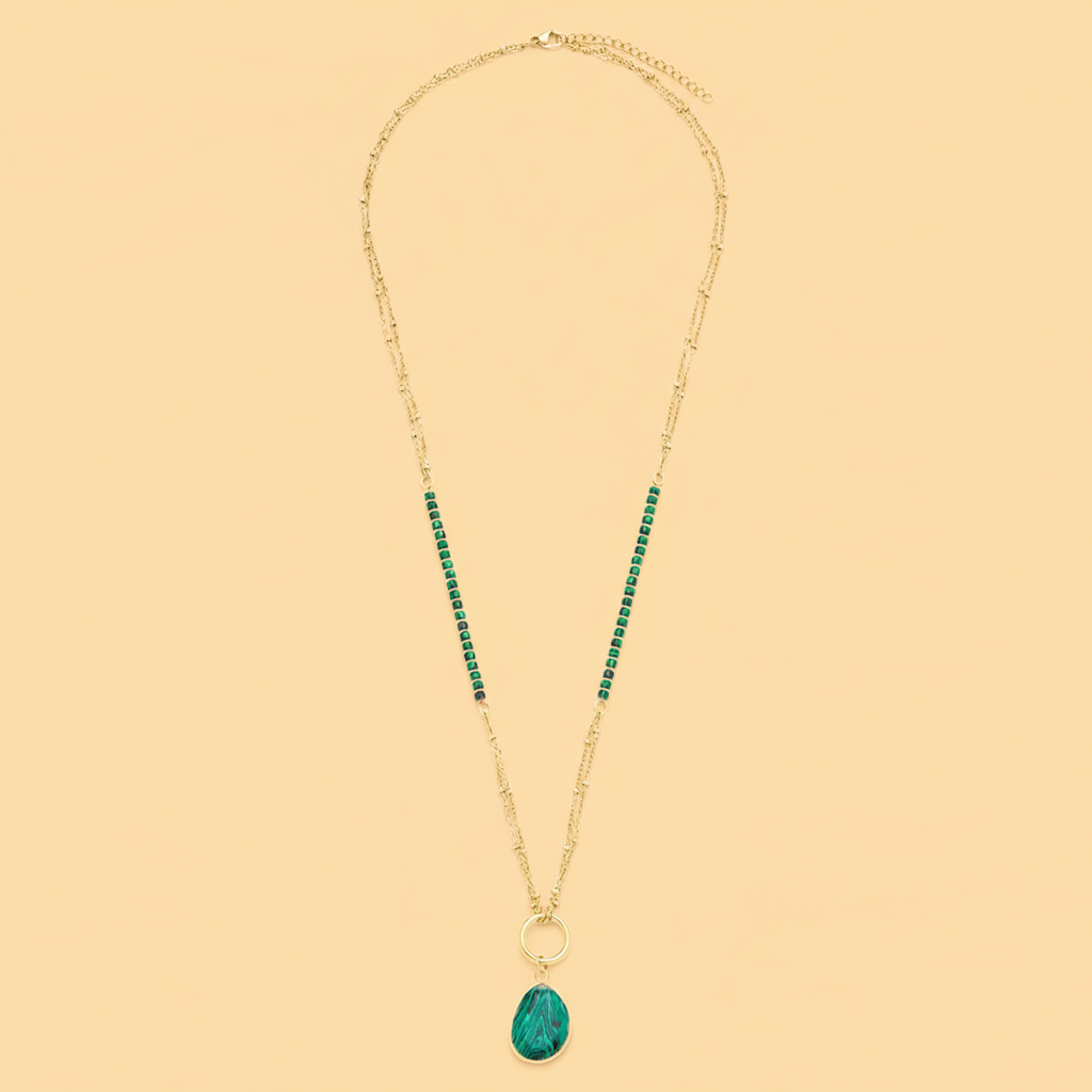 Collier Soleil Bleu