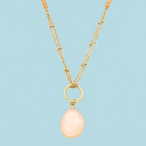 Collier Soleil Bleu