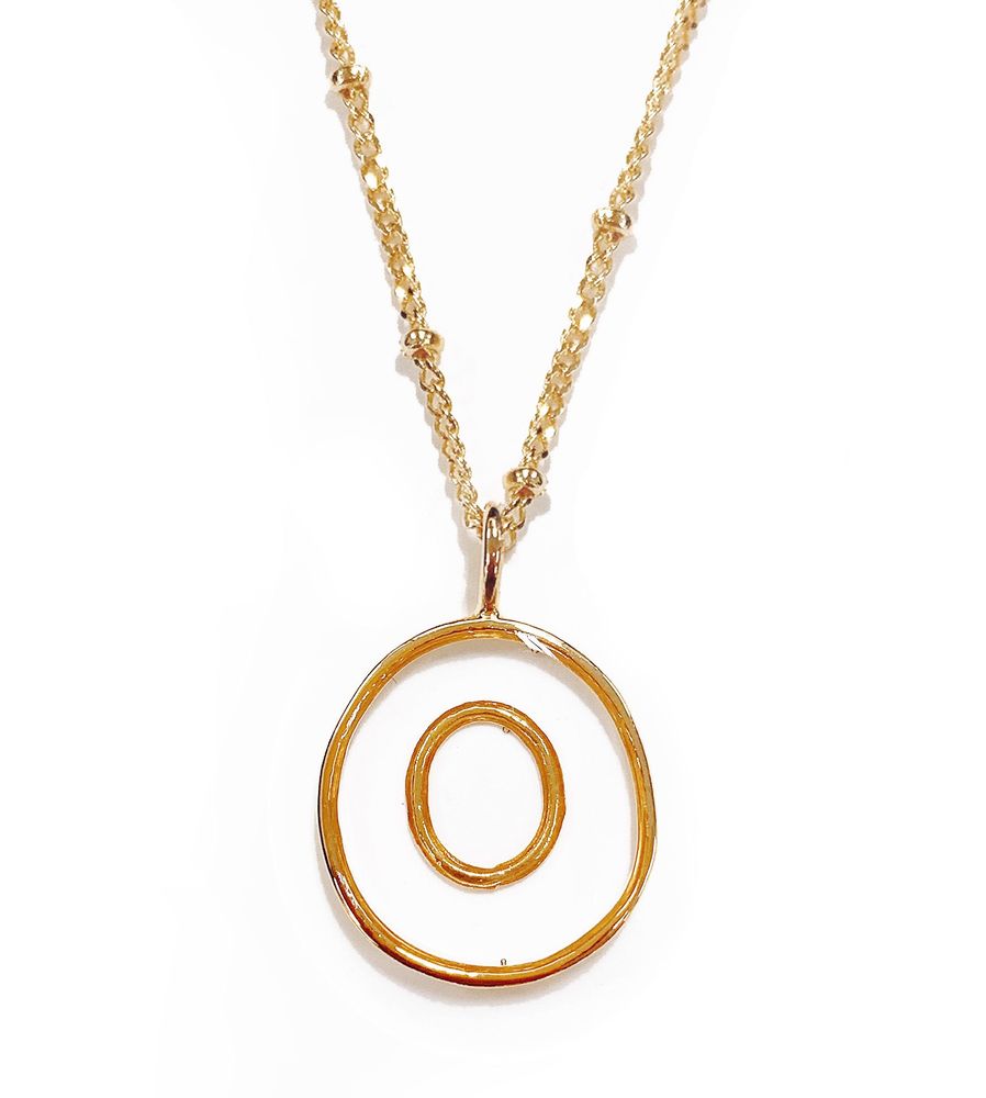 Collier Lettre Initiale — vue 15