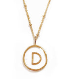 Collier Lettre Initiale — vue 4