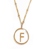 Collier Lettre Initiale — vue 6