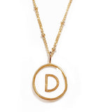 Collier Lettre Initiale