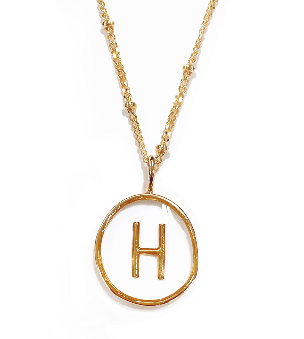 Collier Lettre Initiale