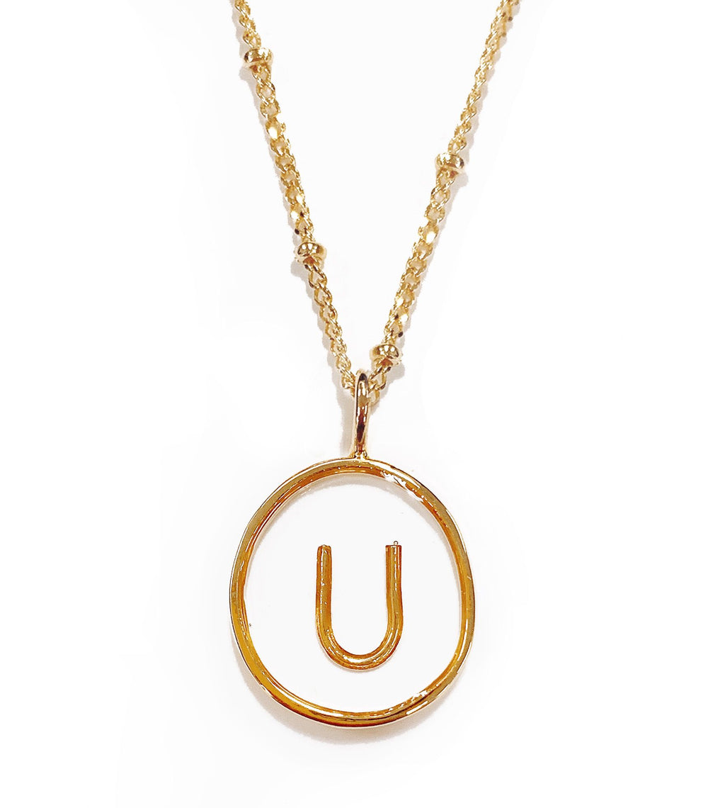 Collier Lettre Initiale