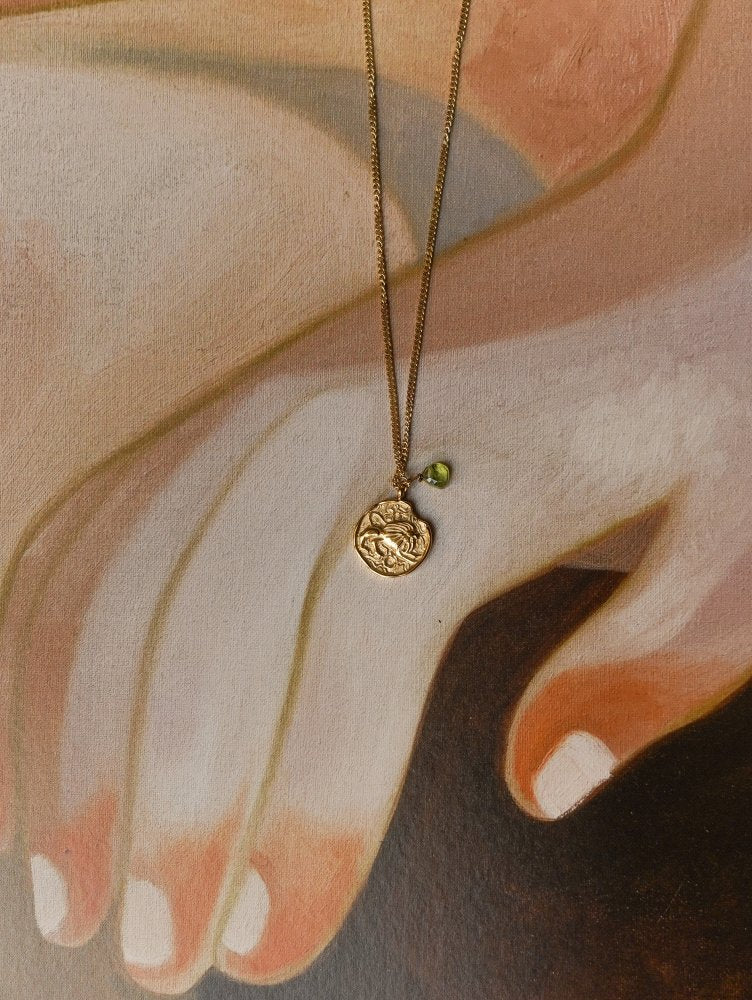 Collier Lien Astral Lion x Péridot