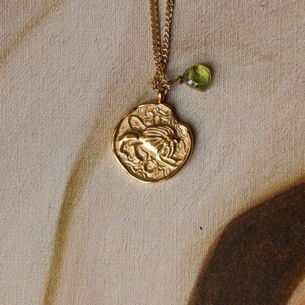 Collier Lien Astral Lion x Péridot