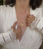 Collier Lien Astral Balance x Quartz rose — vue 2