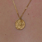 Collier Lien Astral Scorpion x Citrine