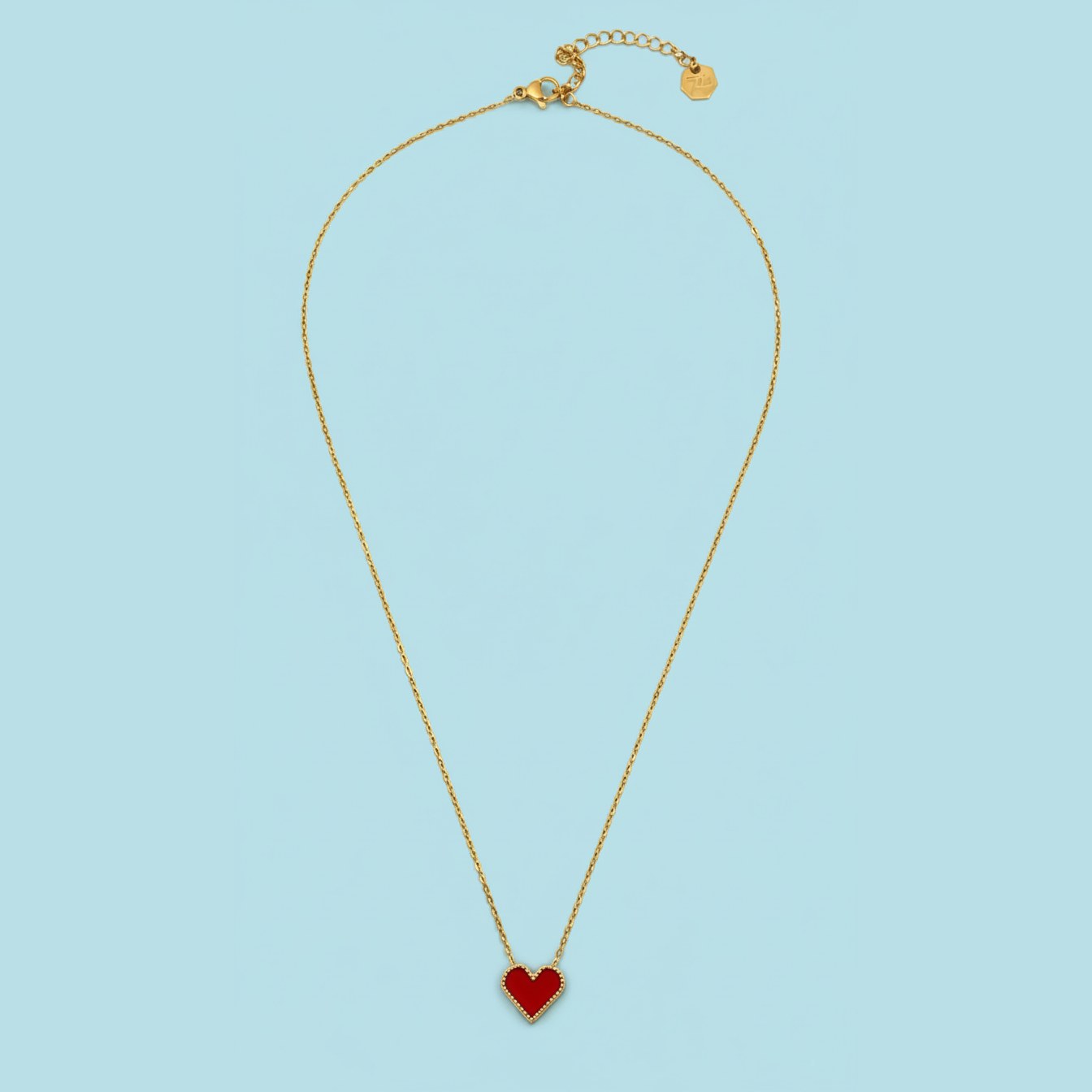 Collier Red Love — vue 2