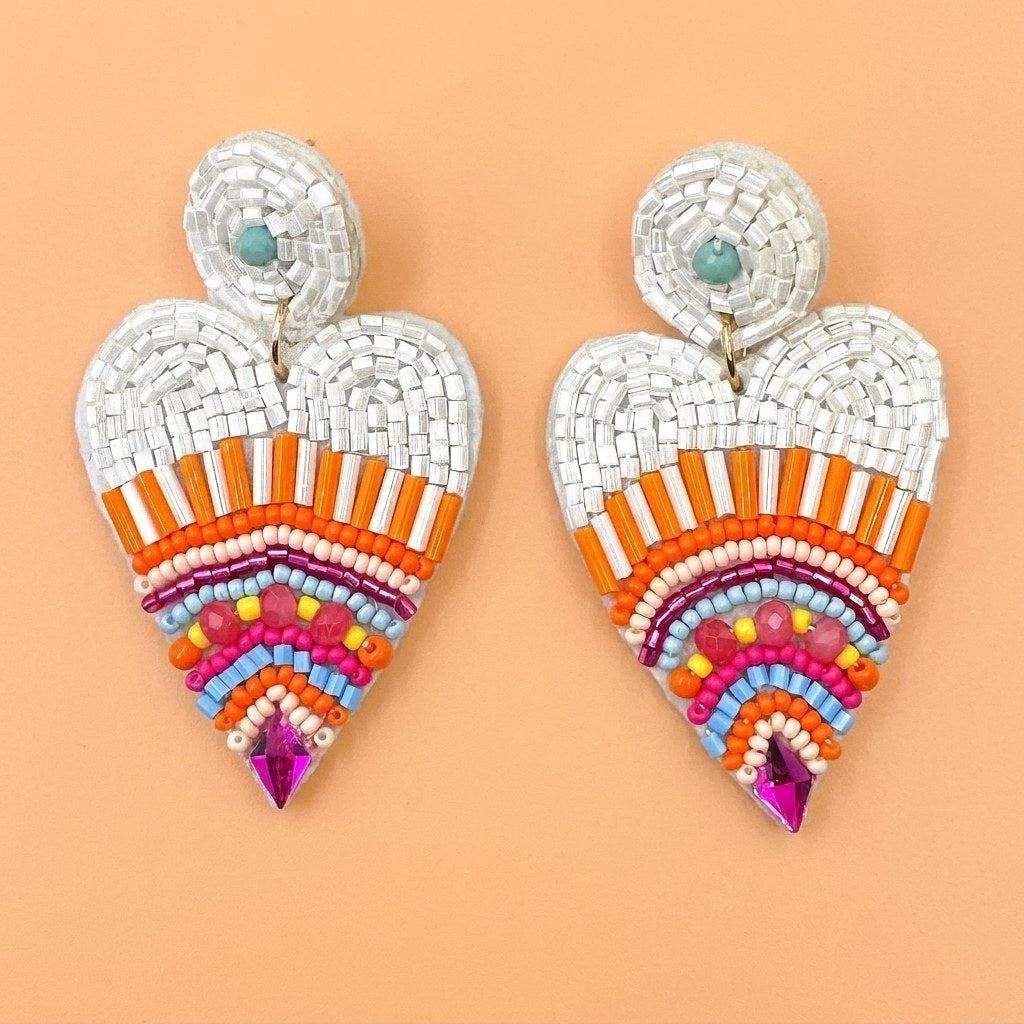 Boucles d'oreilles Cœur Selena