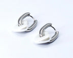 Boucles d'oreilles Lily Coeur — vue 3