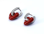 Boucles d'oreilles Lily Coeur — vue 7