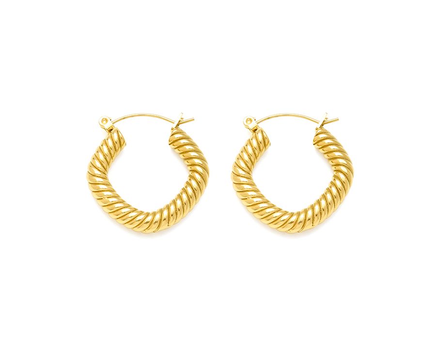 Créoles torsadées Volupte