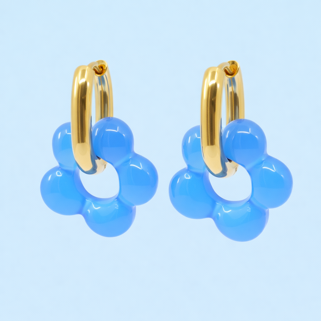 Boucles d'oreilles Fleur Loly