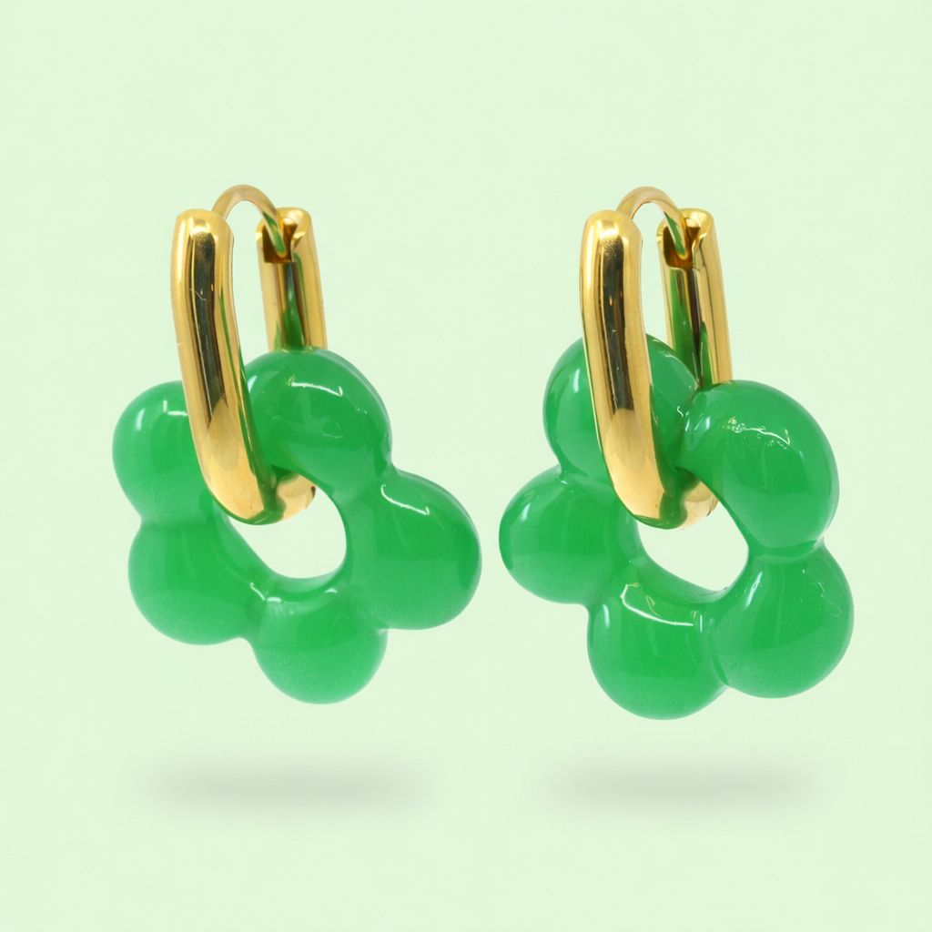 Boucles d'oreilles Fleur Loly