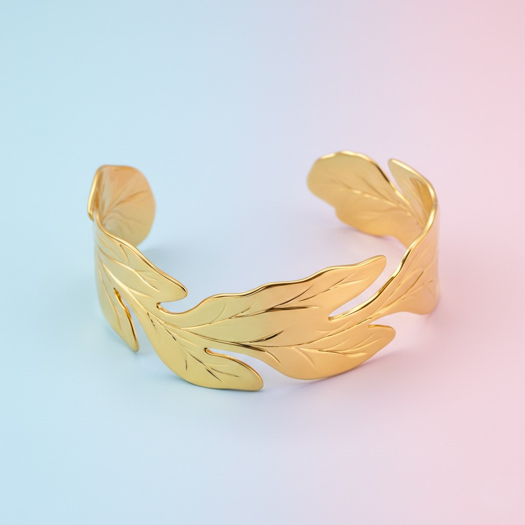 Bracelet manchette Printemps