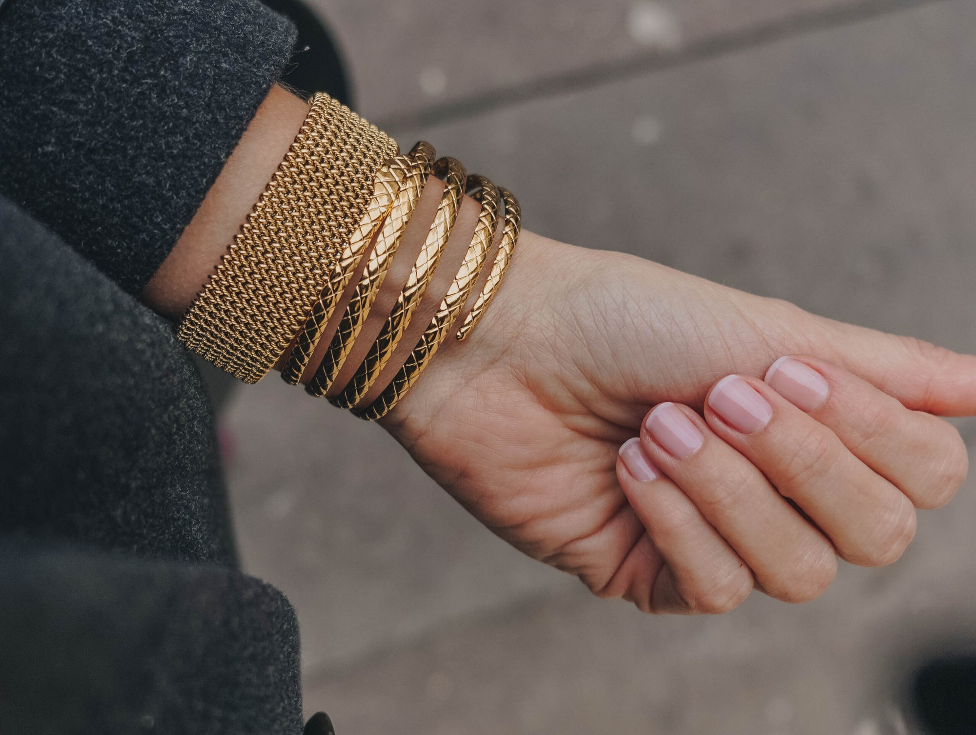 Bracelet Jonc Nectar d'Or