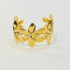 Bracelet Manchette Fleurs Aster