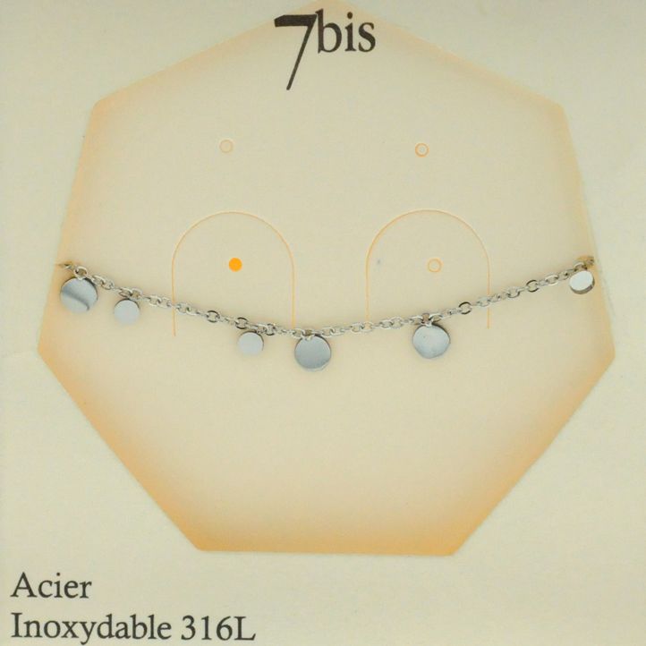Bracelet Discret Pampilles Rondes — vue 2
