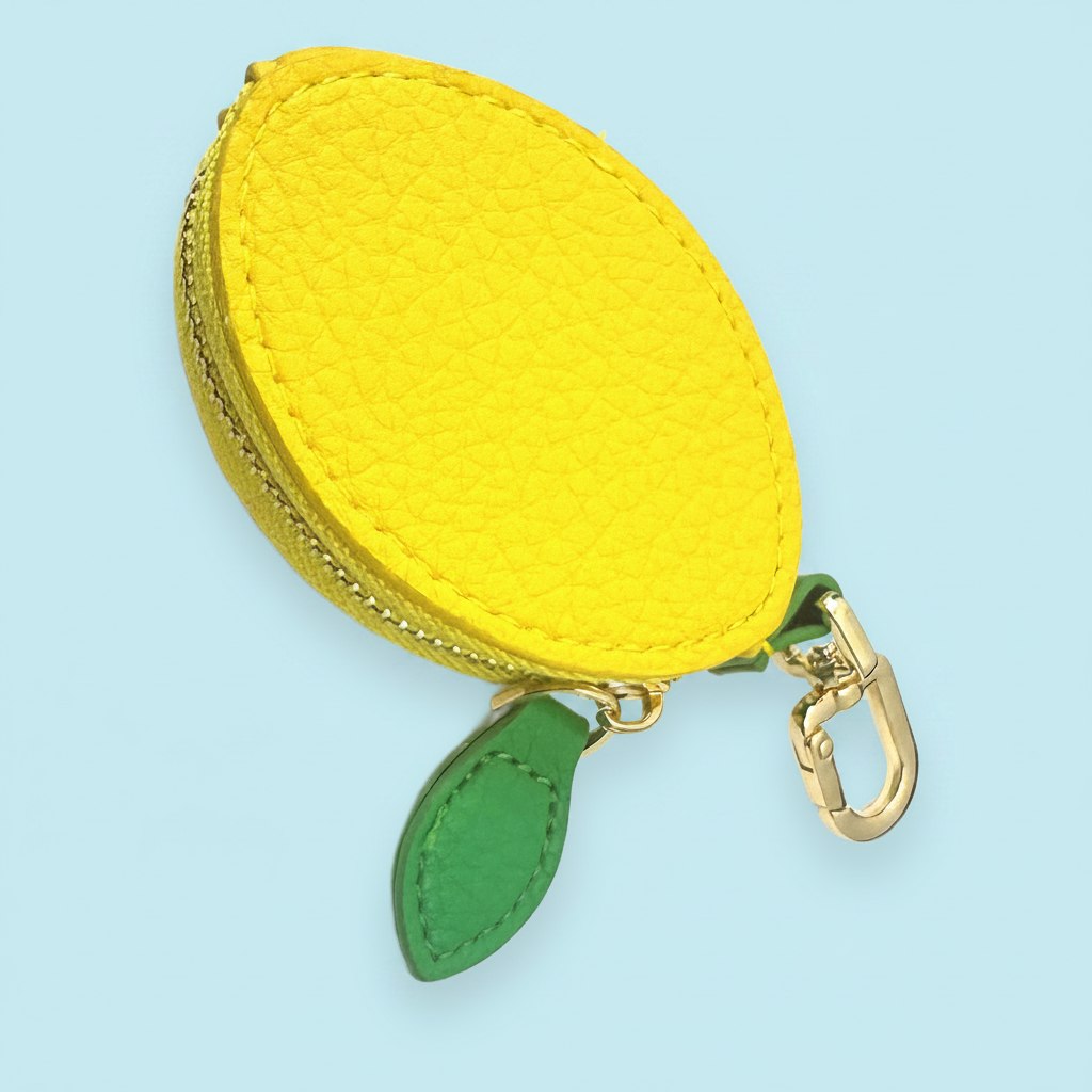 Porte-monnaie citron Vitaminé