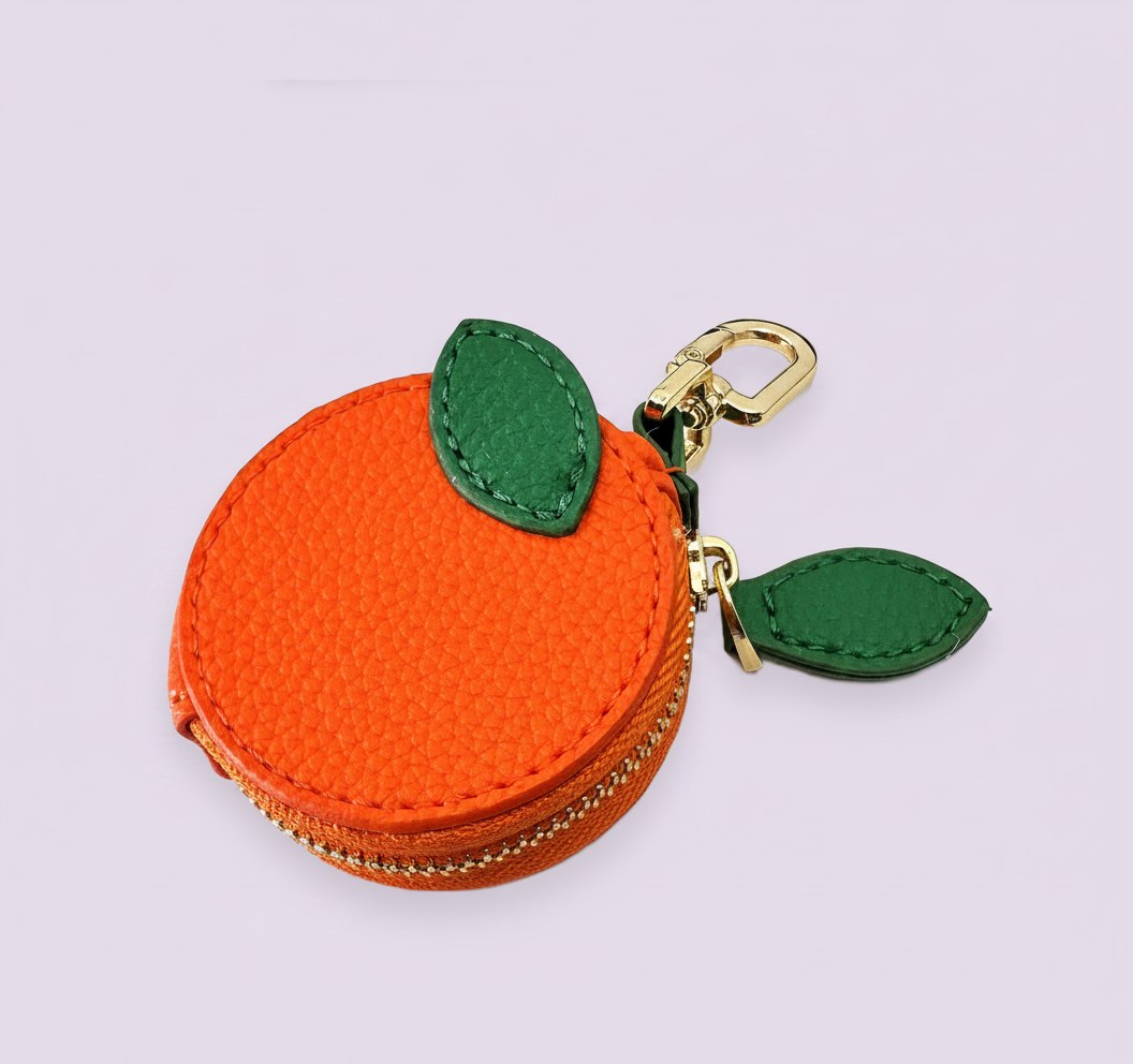 Porte-monnaie Orange Vitaminée