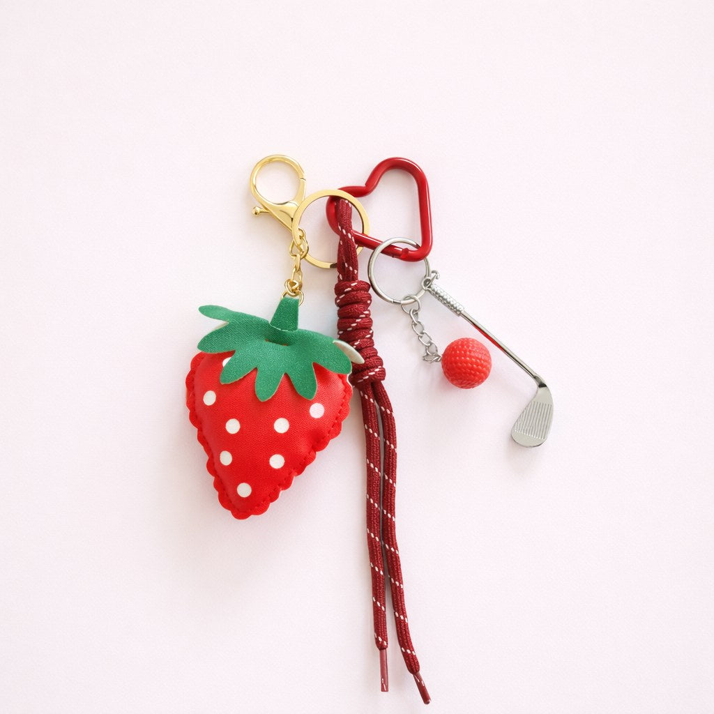 Porte-clés Fraise des Bois
