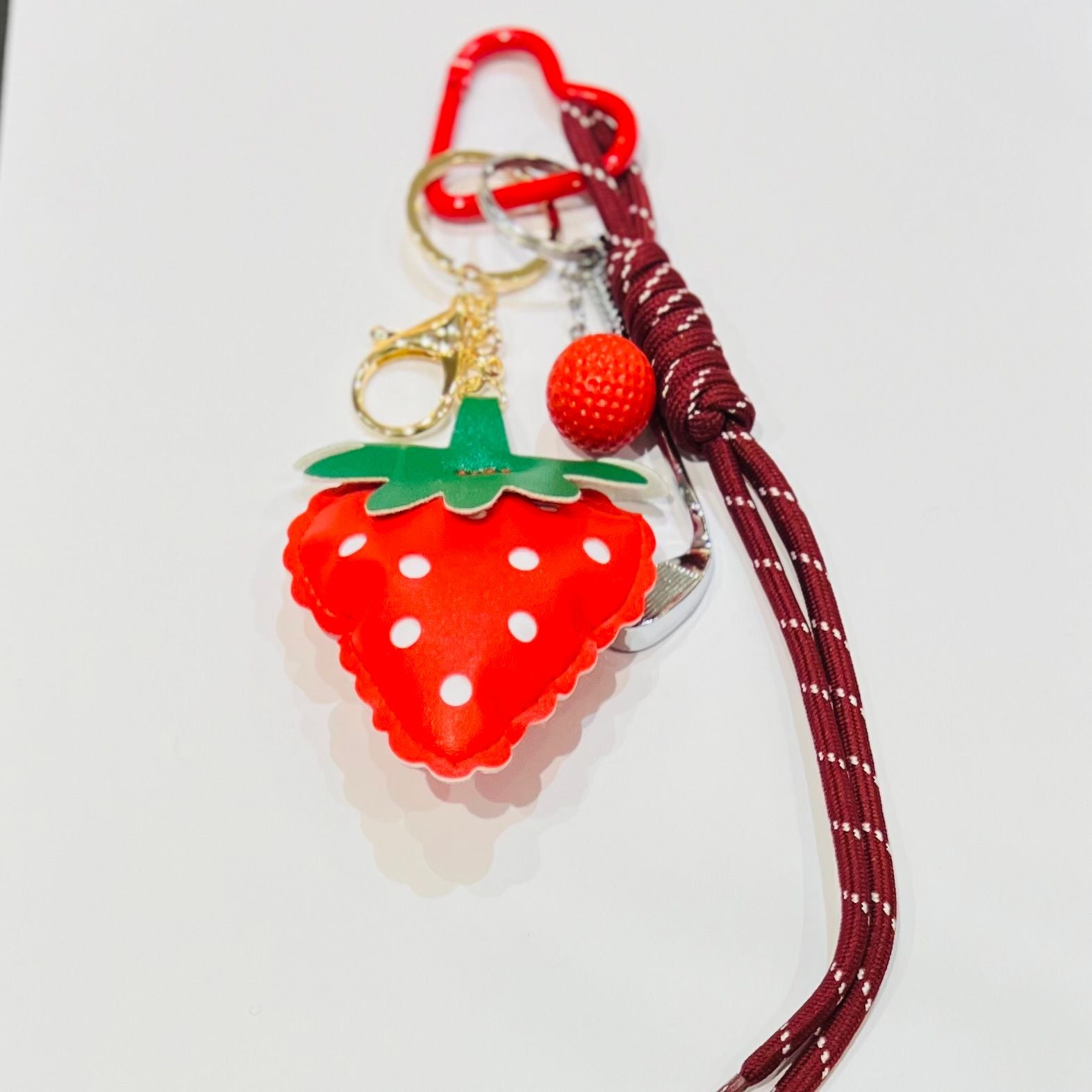 Porte-clés Fraise des Bois