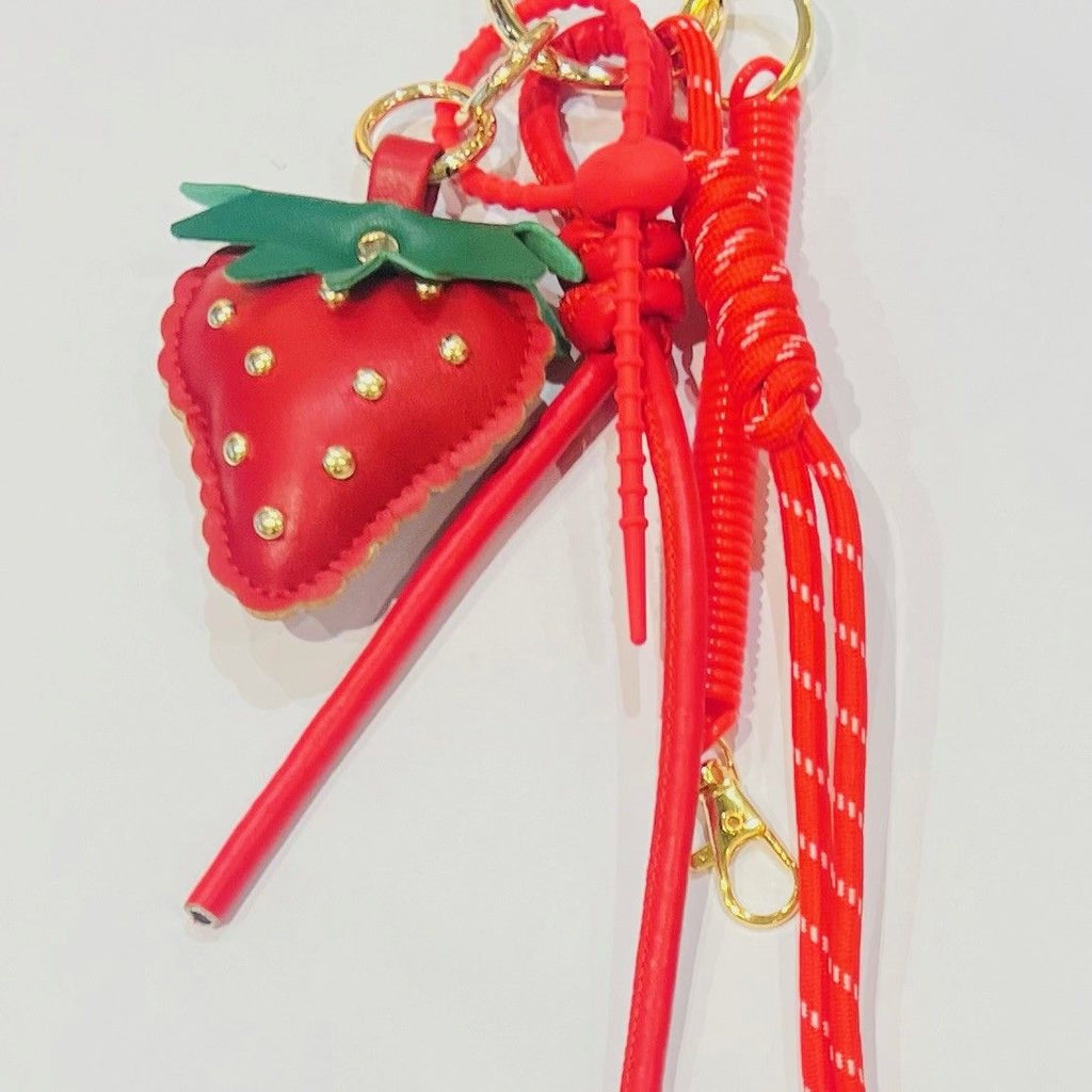 Porte-clés Jolie Fraise