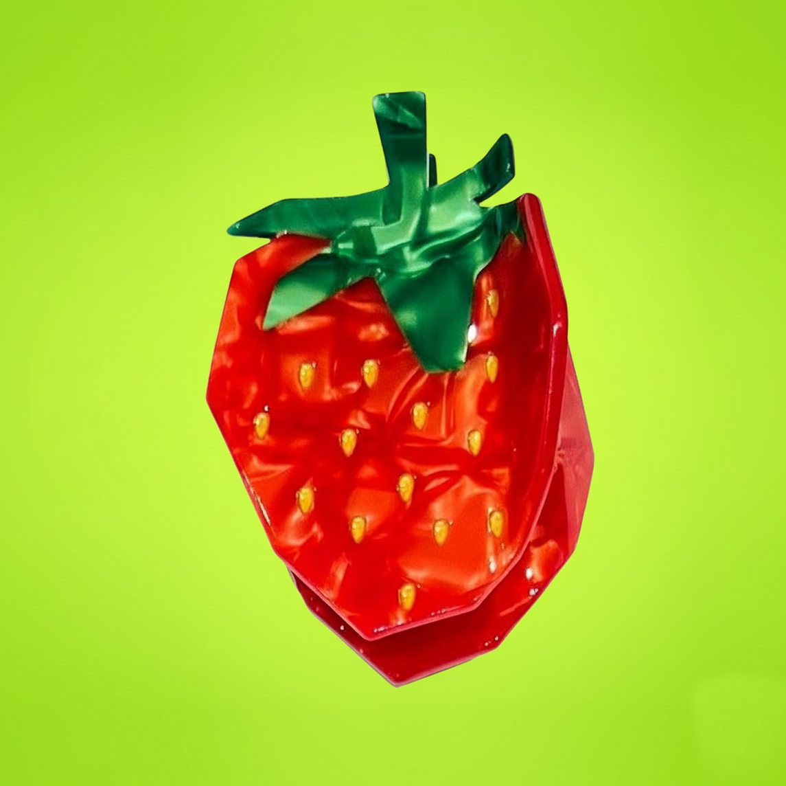 Pince à cheveux Charlotte au Fraise