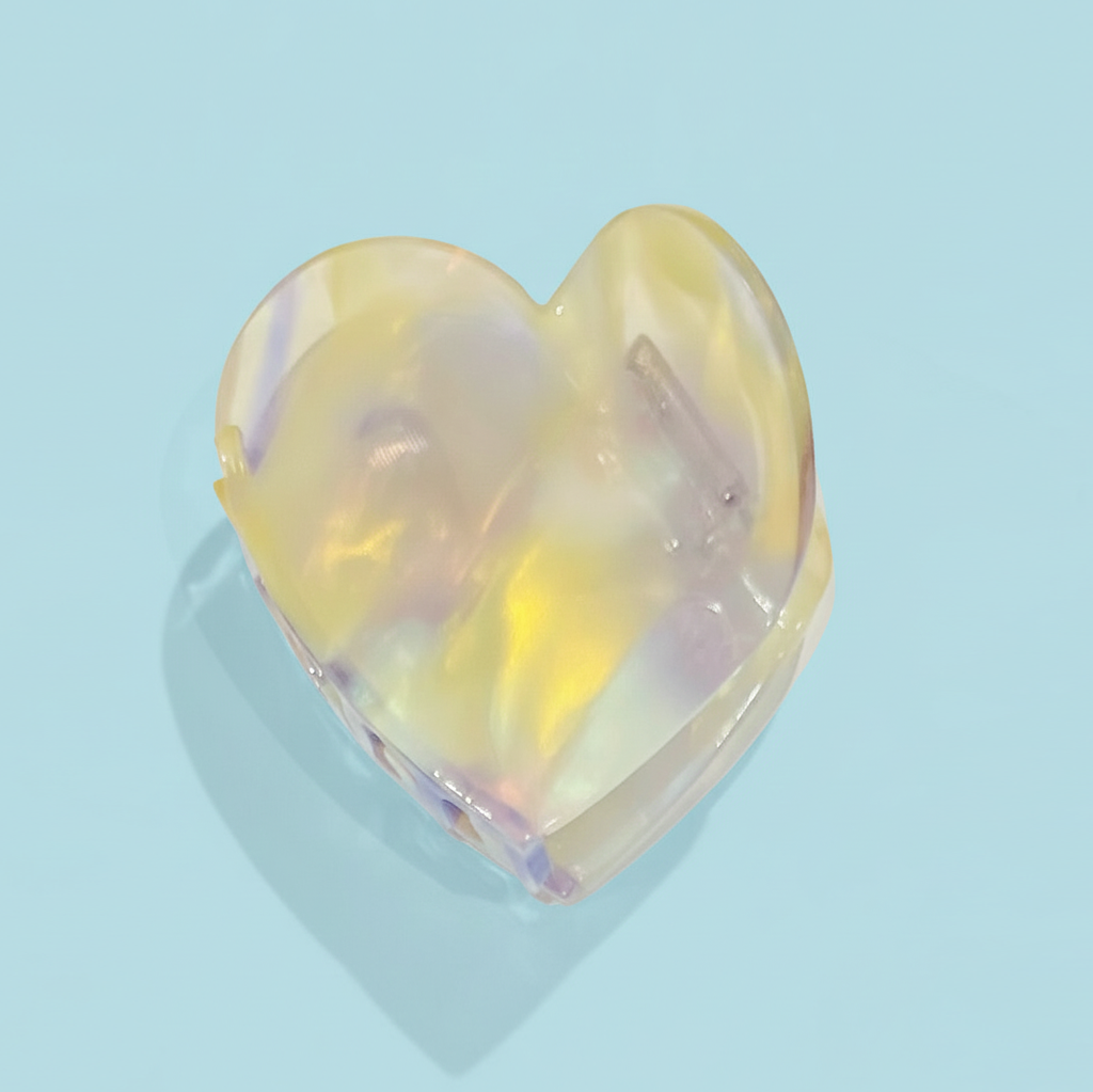 Pince cheveux Grand Cœur Sucré