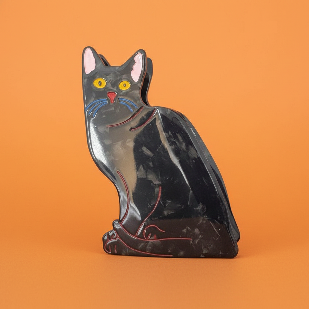 Pince à cheveux Chat Mucha