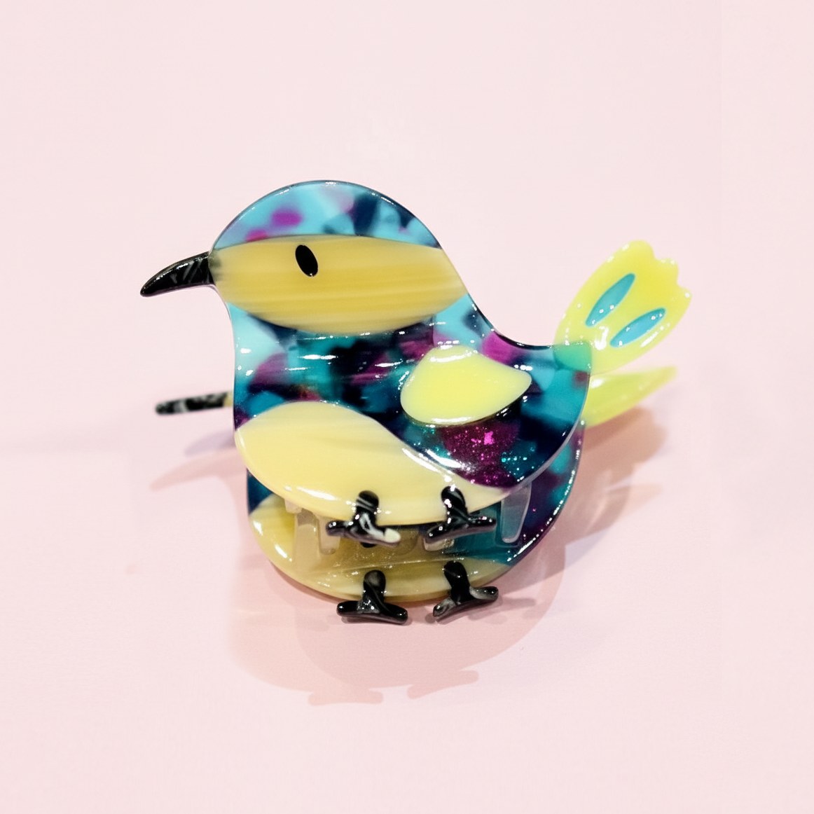 Pince à cheveux Colibri Colorée — vue 3