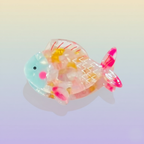 Pince à cheveux Poisson Perroquet