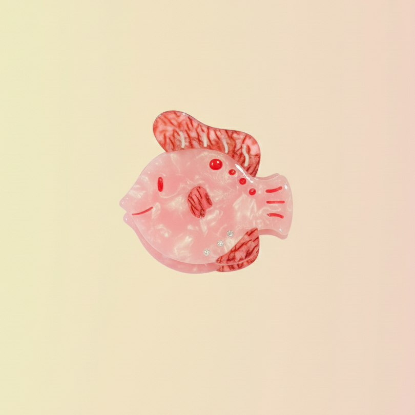 Pince à cheveux Poisson Clown
