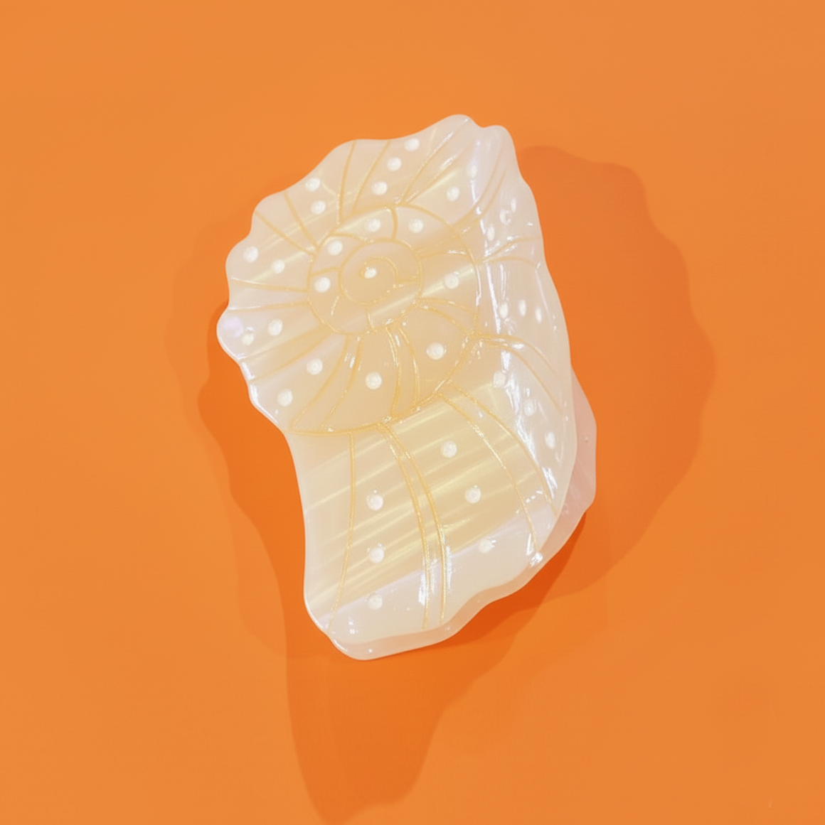 Pince à cheveux Coquillage Nautilus