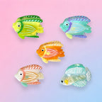 Pince à cheveux poisson tropical mini mini